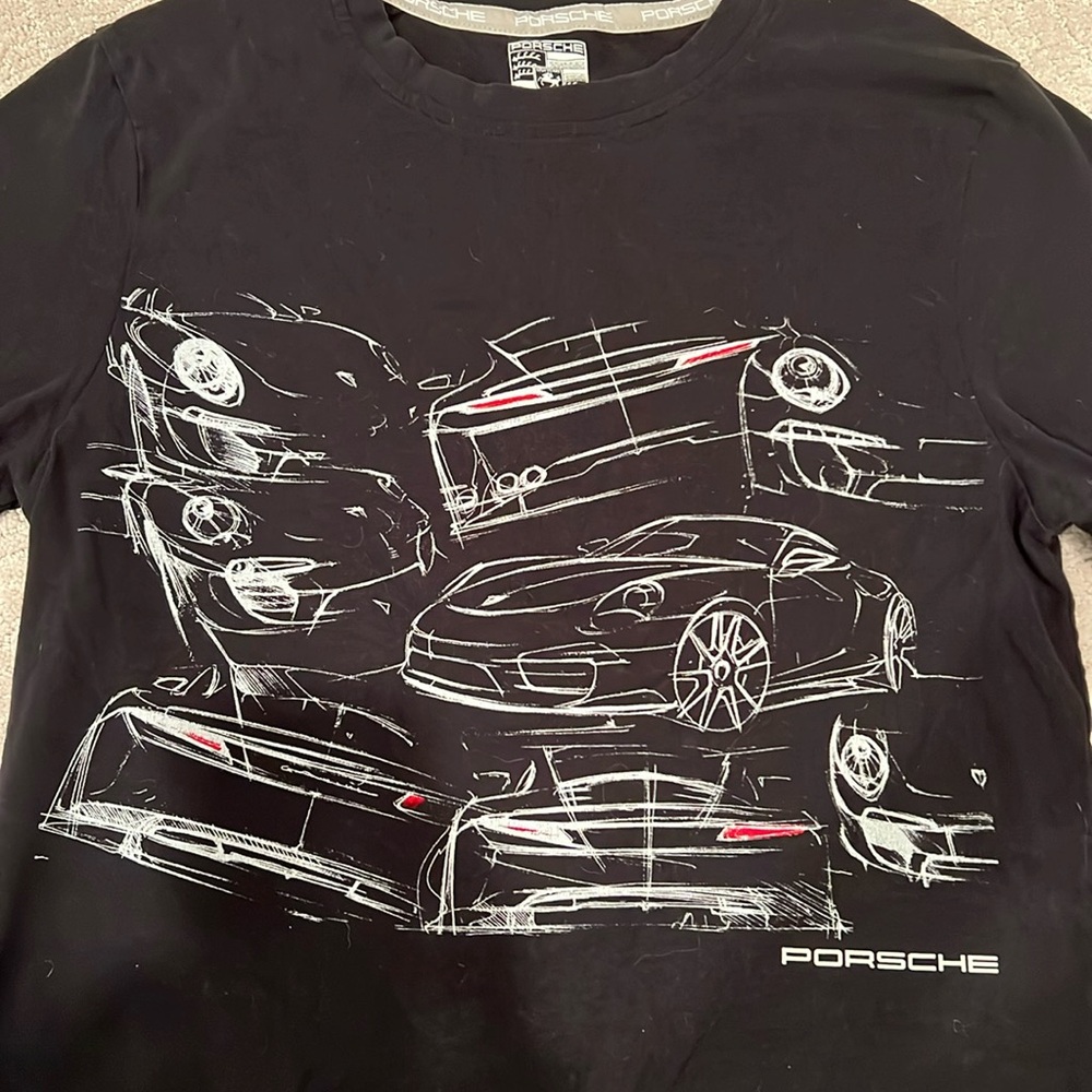 Porsche Design 911 Fan Black Tee